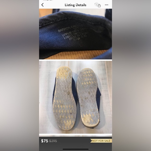 Brand new Polo Ralph Lauren Men's Barron Crest Slipper - Picture 8 of 8